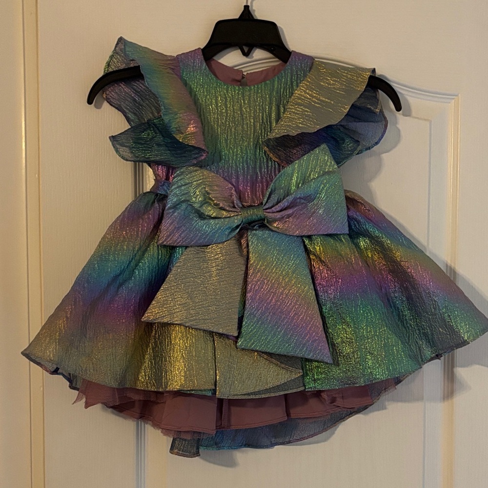 Joyfolie Iridescent Kids Costume Dress